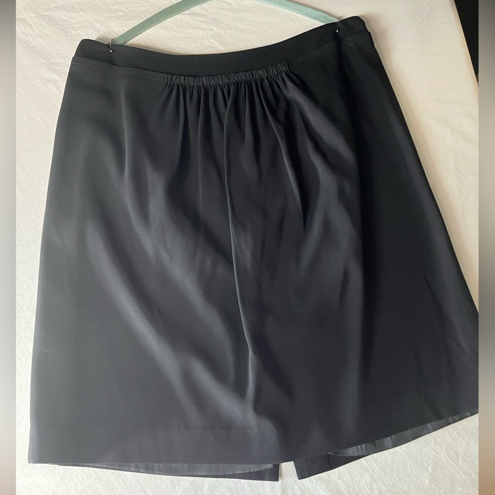 Talbots Elegant Black Knee Length Skirt